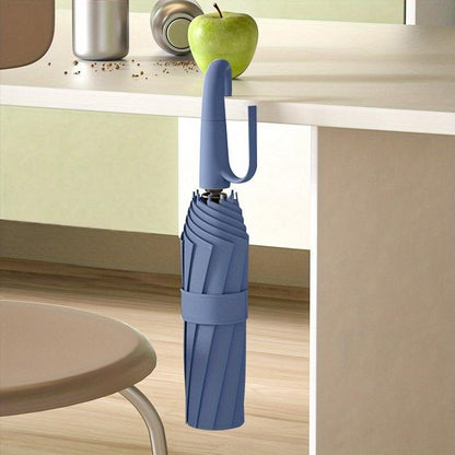 Portable Windproof Umbrella with Comfort Grip Handle