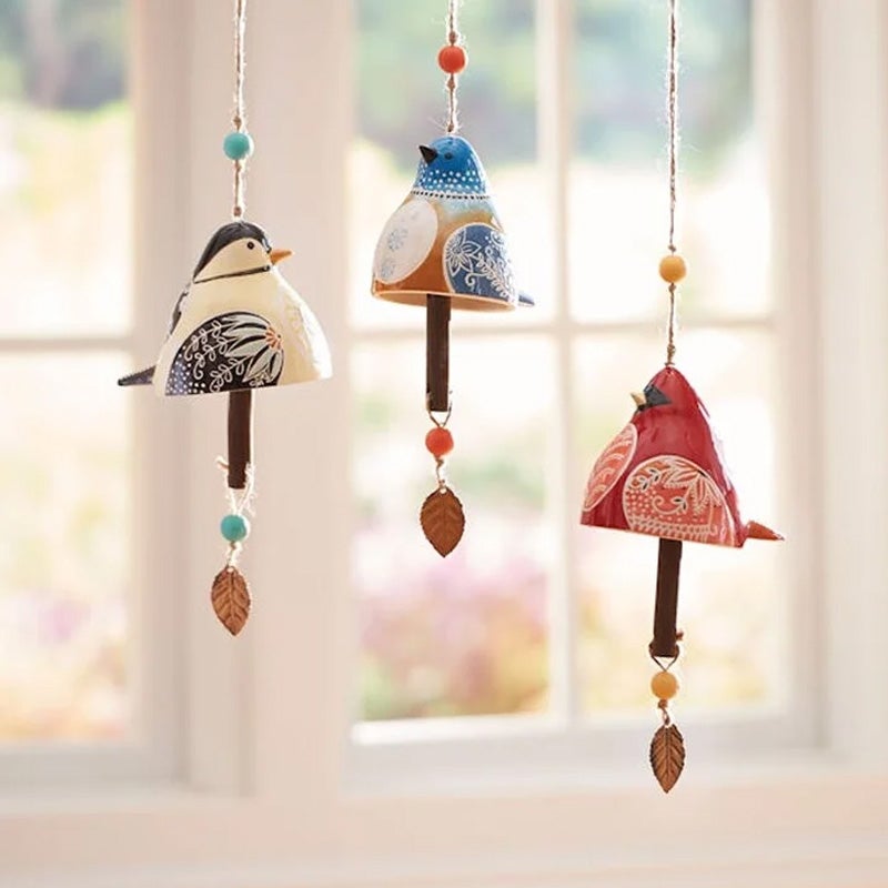 Delicate Garden Bird Wind Chimes