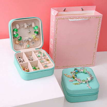 Colorful Kids Beaded Bracelet Set