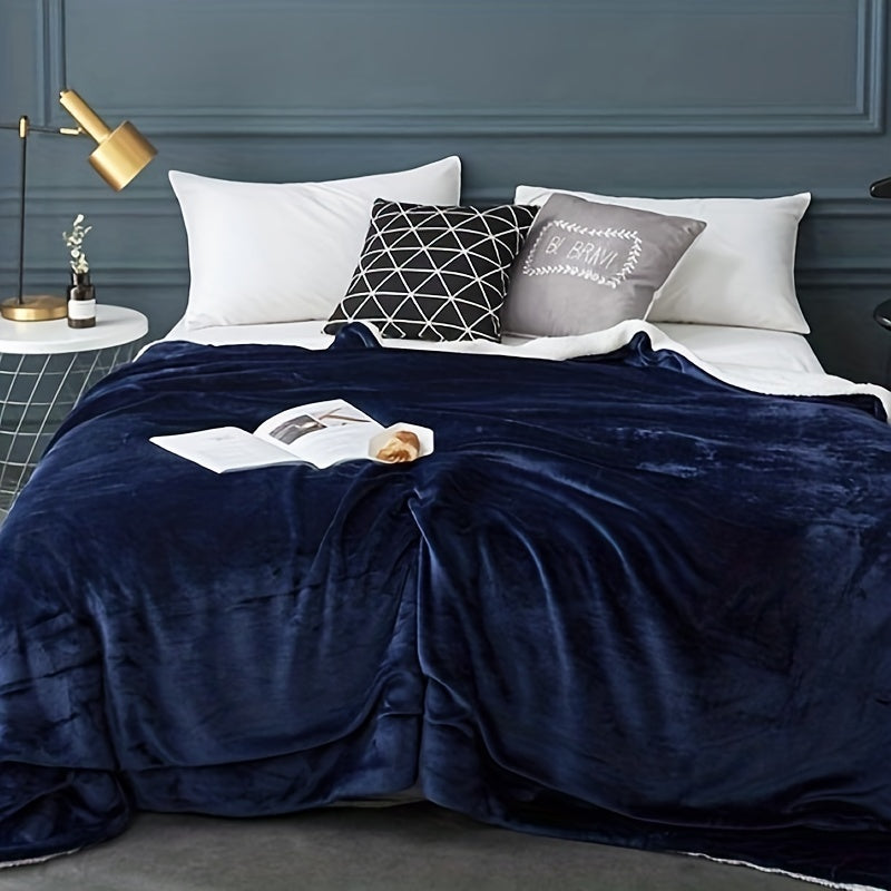 Soft Warm Fuzzy Throw Blanket for Home