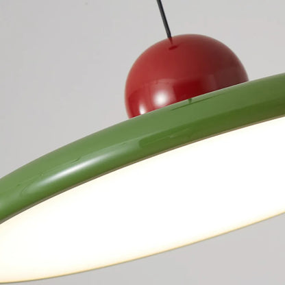 Contemporary Silver LED Pendant Light Fixture - Luxicro