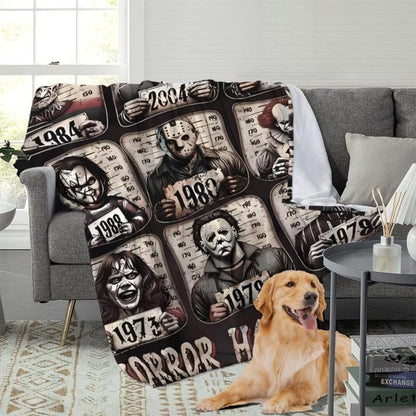 Soft Horror Movie Blanket