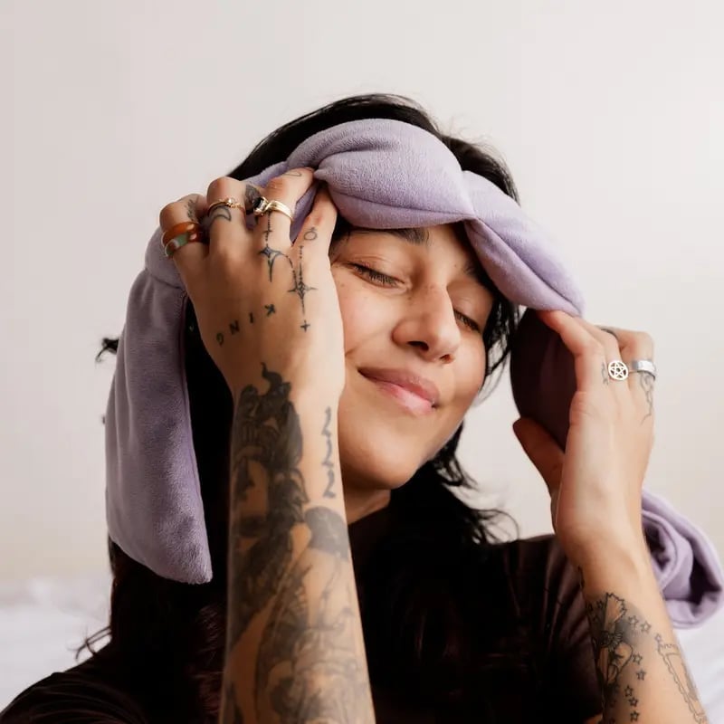 Contoured Sleep Mask for Better Rest