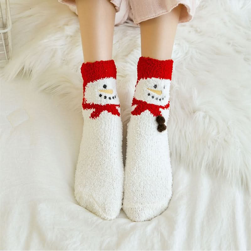 Cozy Holiday Christmas Socks
