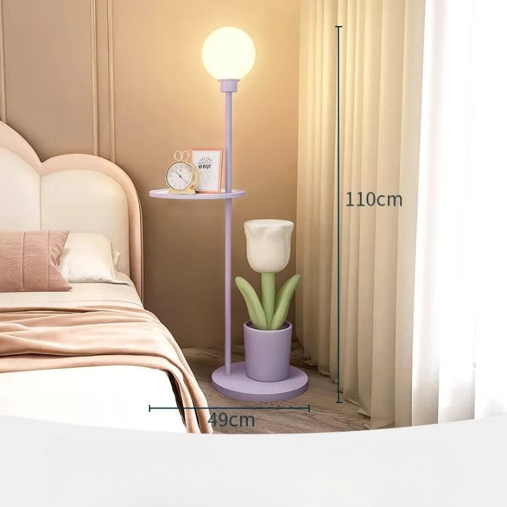Elegant Flower Table Floor Lamp
