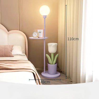 Elegant Flower Table Floor Lamp