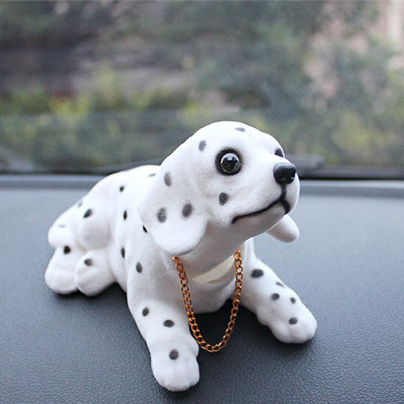 Fun Car Dog Bobble Head Decoration