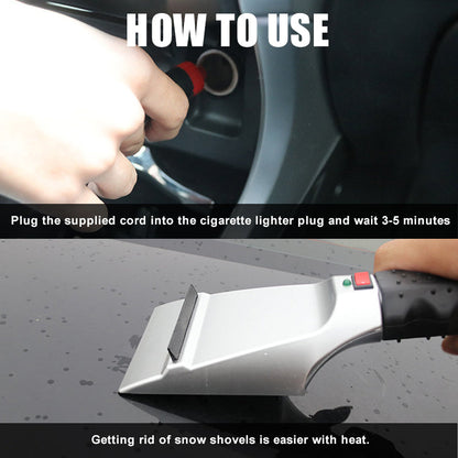 Quick De-Icer for Safe Windshields