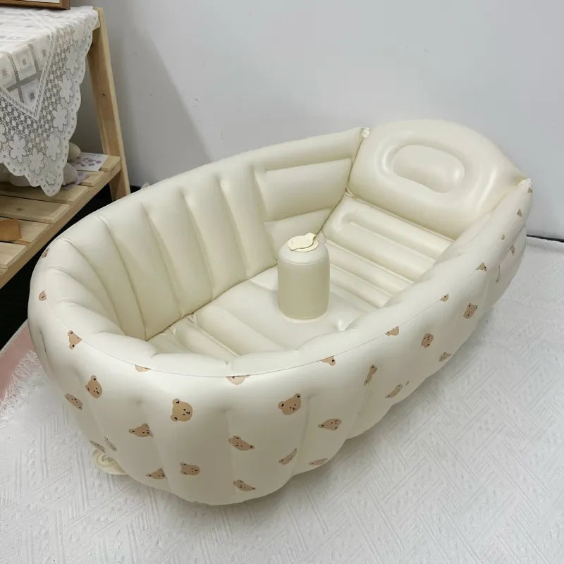 Compact Infant Bath Tub Soft Support - Luxicro