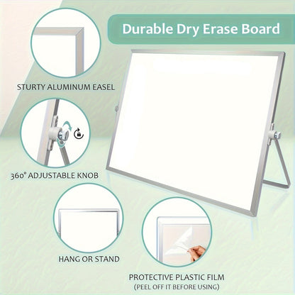 Reversible Whiteboard with Erasable Magnetic Surface