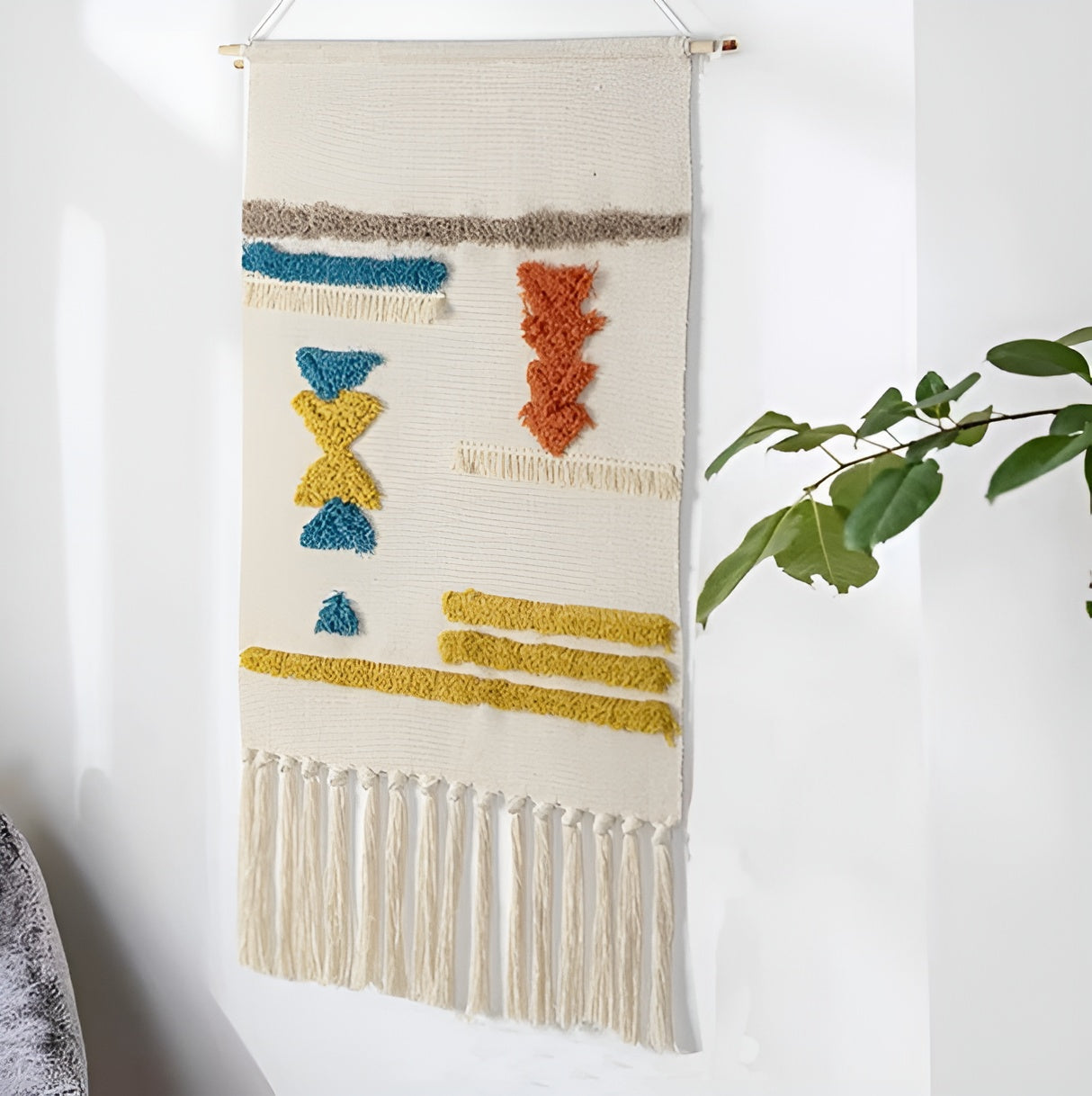 Vibrant Boho Wall Hanging Decoration