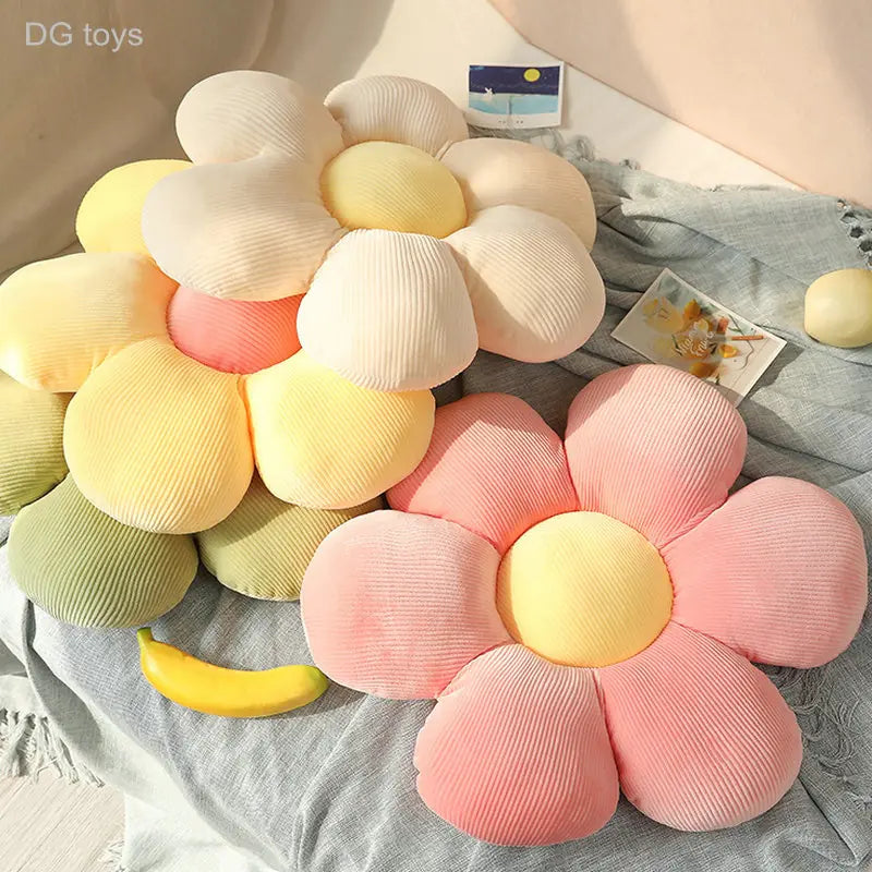 Comfortable Rose Print Chair Pad