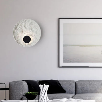 Round Glass Globe Wall Light