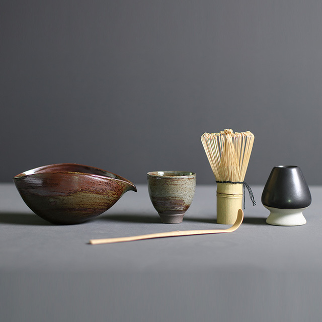 Authentic Asian Style Matcha Tea Ceramic Set