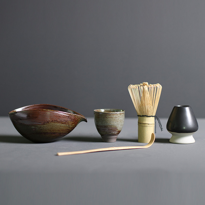 Authentic Asian Style Matcha Tea Ceramic Set