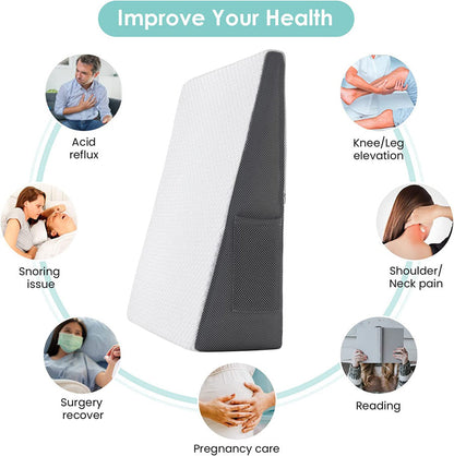 Contour Memory Foam Pillow For Improved Sleep