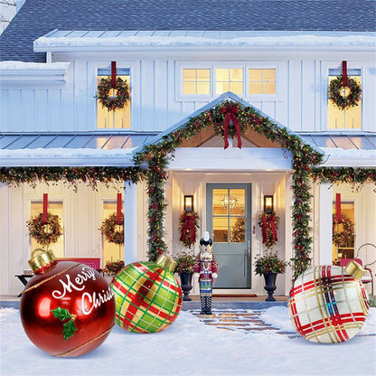 Vibrant Garden Christmas Ornament Balls