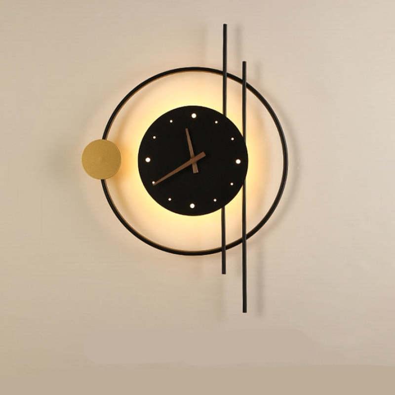 Contemporary LED Lighted Wall Clock