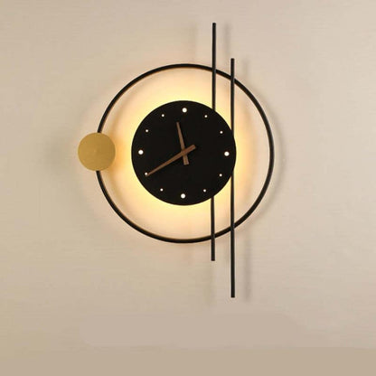 Contemporary LED Lighted Wall Clock
