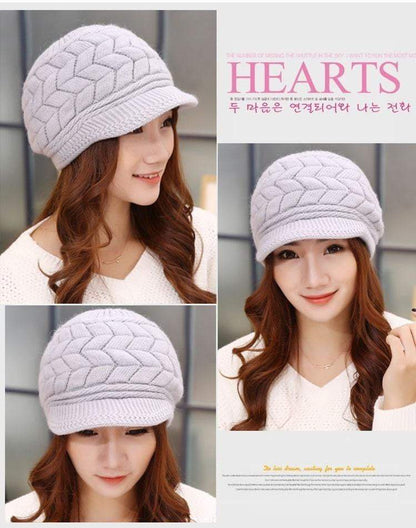 Cozy Soft Bunny Winter Hats