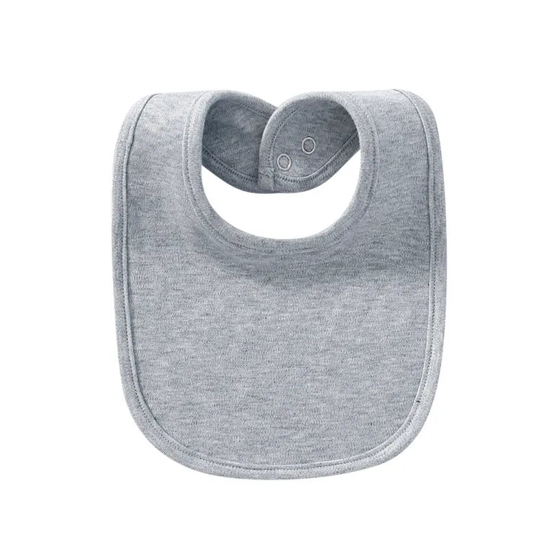 Soft Baby Drool Bib with Simple Quick Clips
