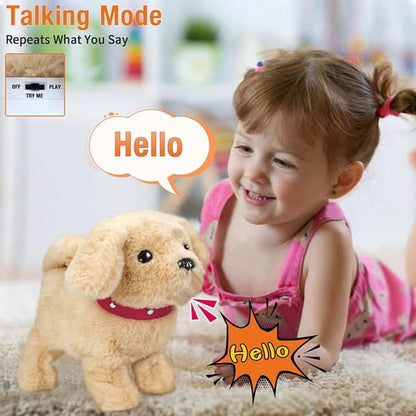 Soft Realistic Dog Plush Toy