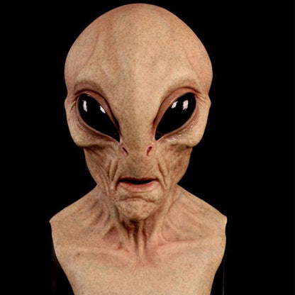 Authentic Rubber Costume Mask for Halloween Disguise