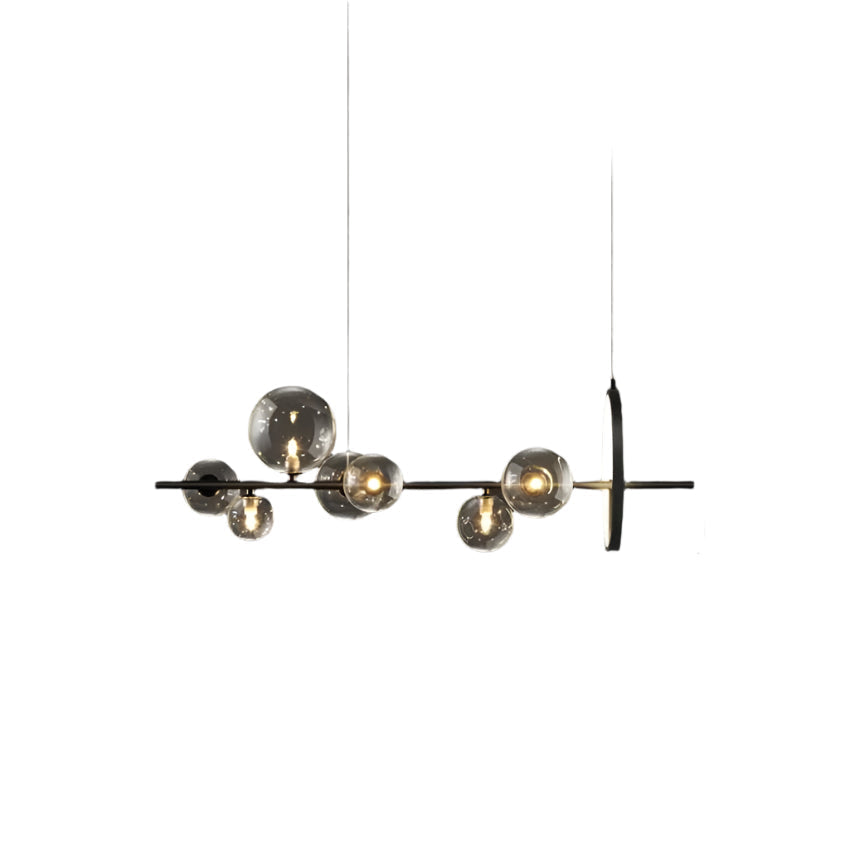 Luxury Glass Globe Modern Chandelier Light