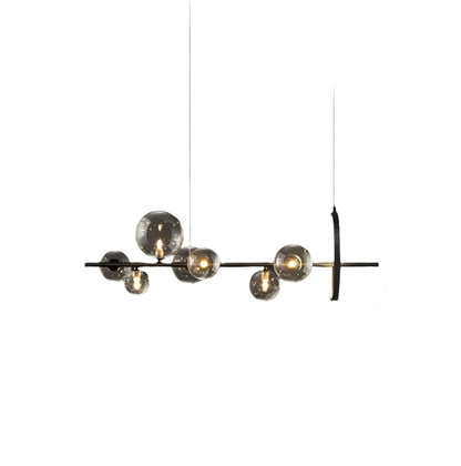 Luxury Glass Globe Modern Chandelier Light