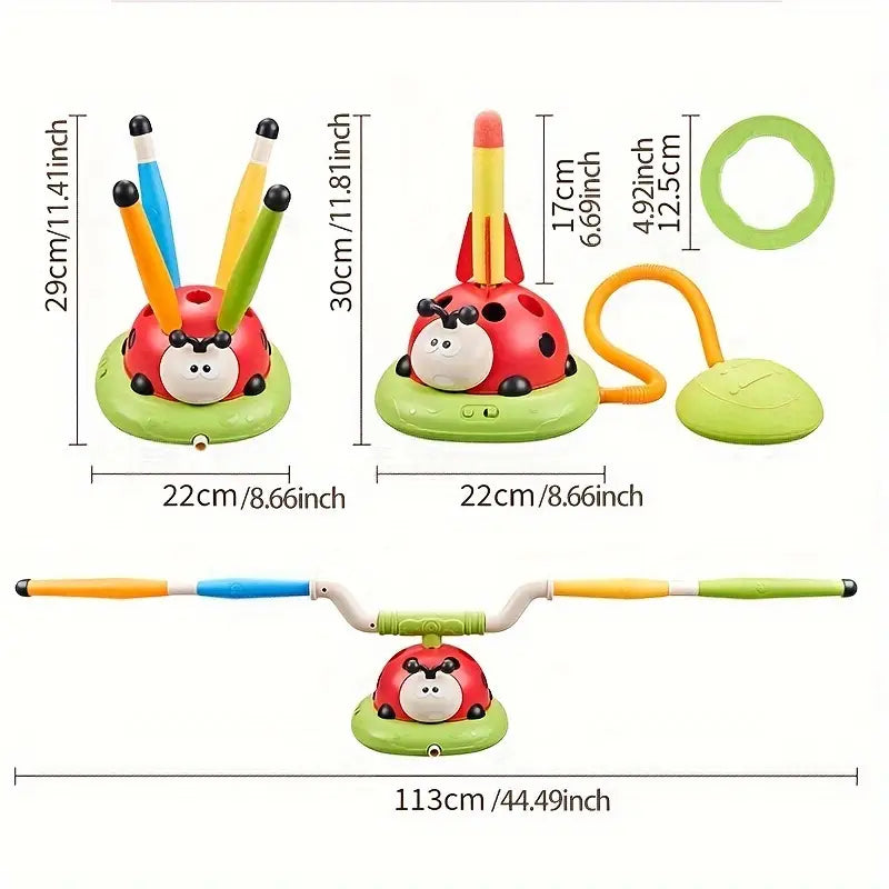 Fun 3 in 1 Childrens Playset Toy