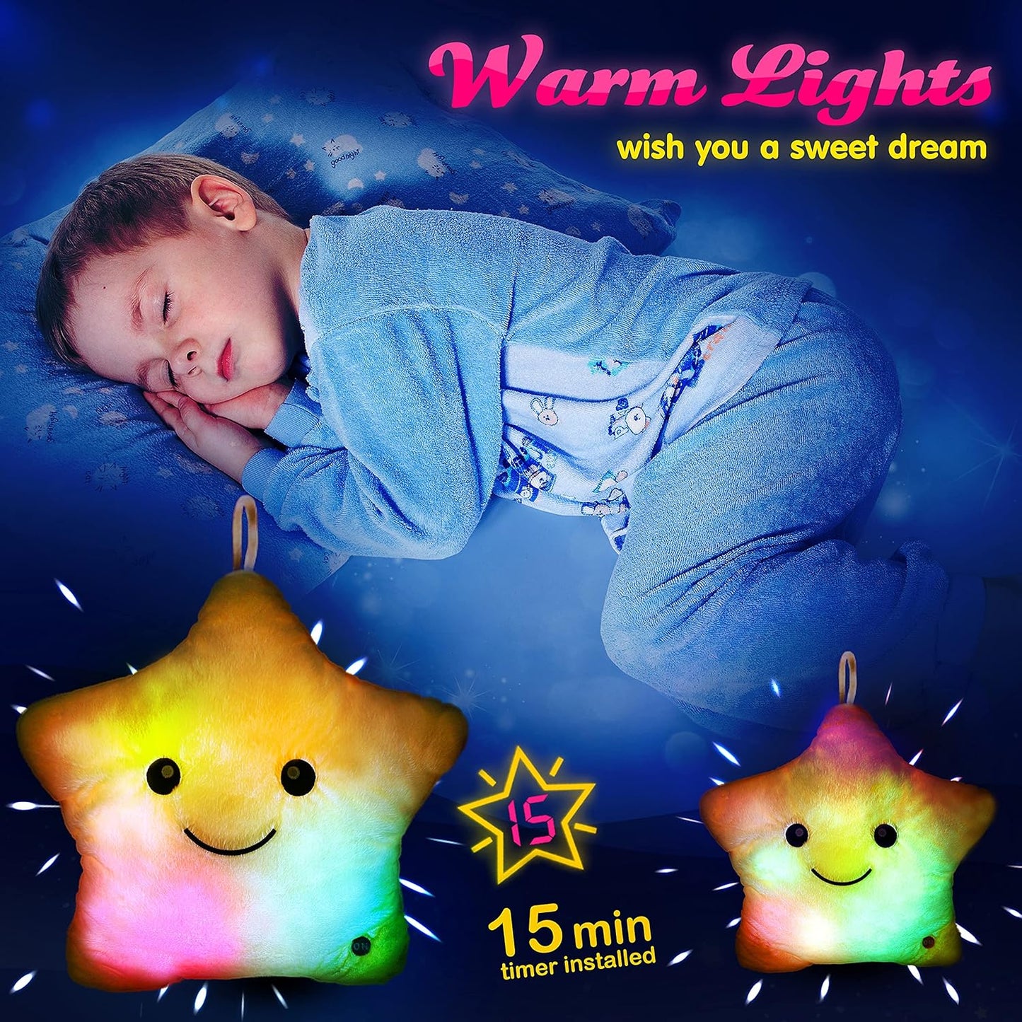 Fun Kids LED Cushion Pillow