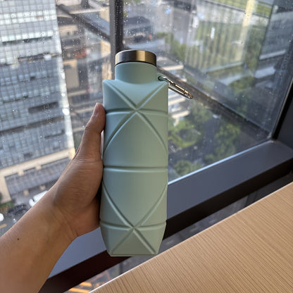 Foldable Silicone Water Bottle | Lightweight Travel Flask