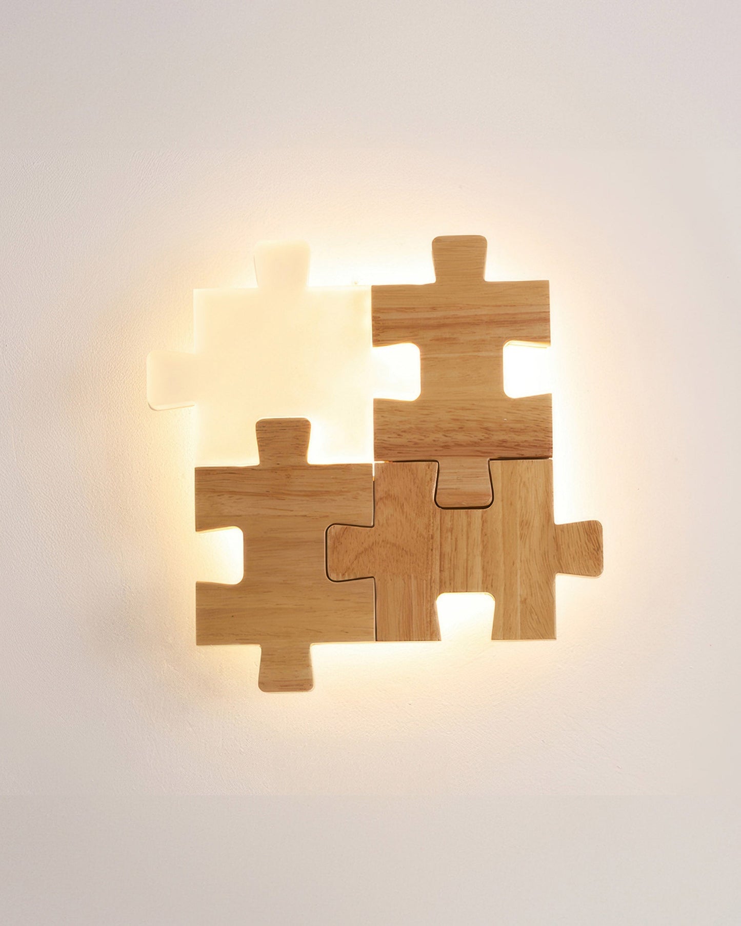 Rustic Wooden LED Wall Light Sconce Lamp