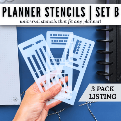 Customizable Daily Planner Sticker Kit