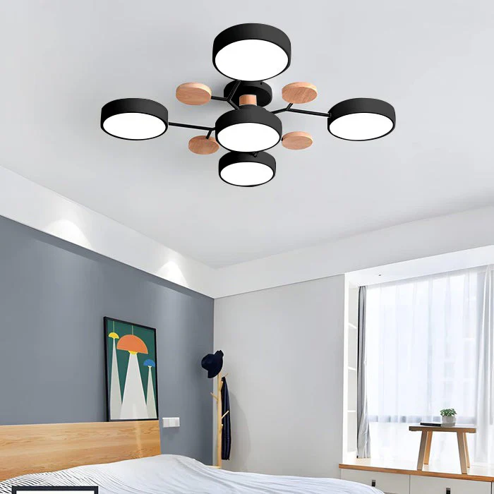 Sleek LED Ceiling Mount Lighting Fixture