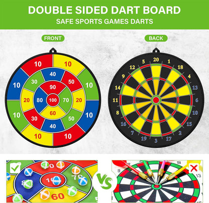 Fun Kids Dartboard Game Set