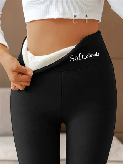 Soft Warm Fleece Lined Winter Leggings