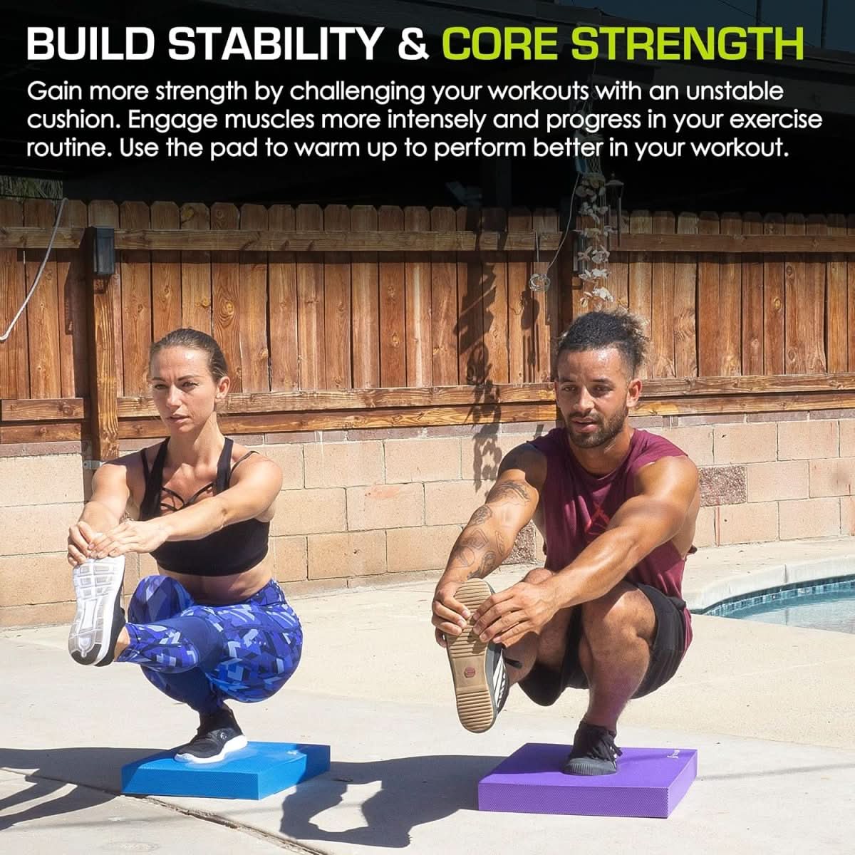 Non Slip Yoga Mat for Home Workout Exercises