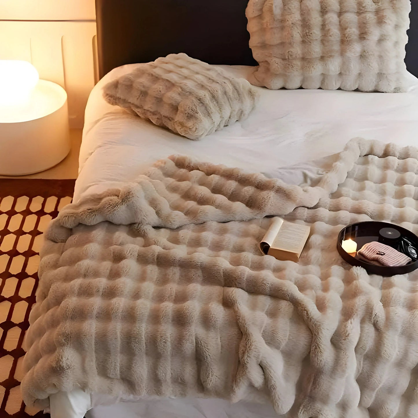 Supremely Soft Cozy Throw Blanket for Warmth