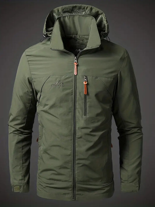 Breathable Mens Sports Rain Jacket - Luxicro