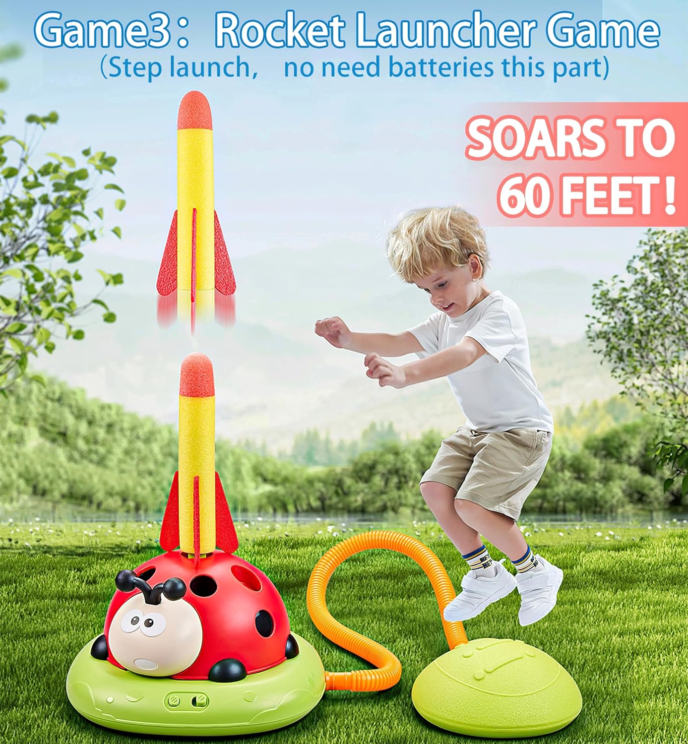 Exciting Multi-Game Ring Toss Set