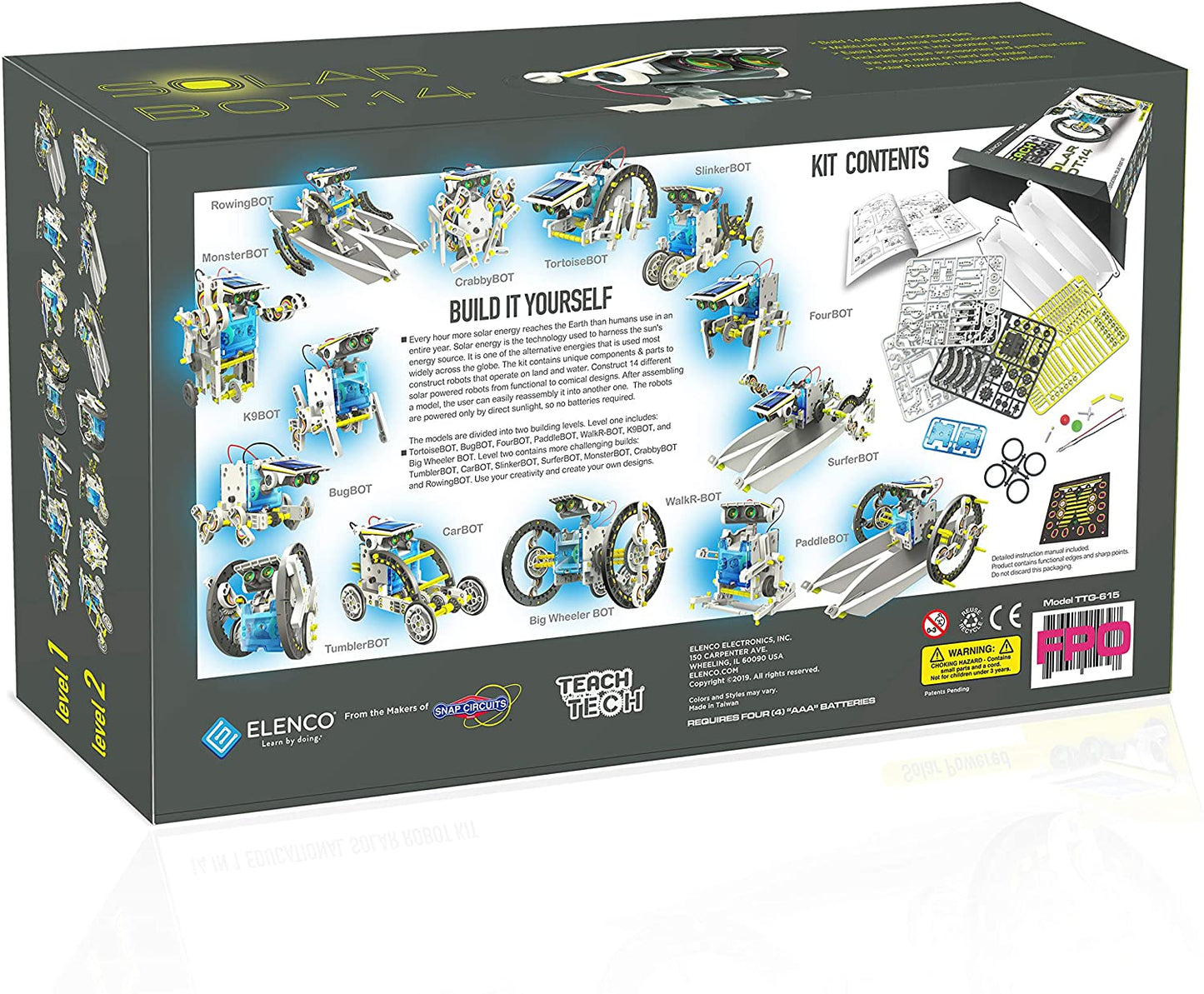 Educational DIY Solar Robot Kit for Children