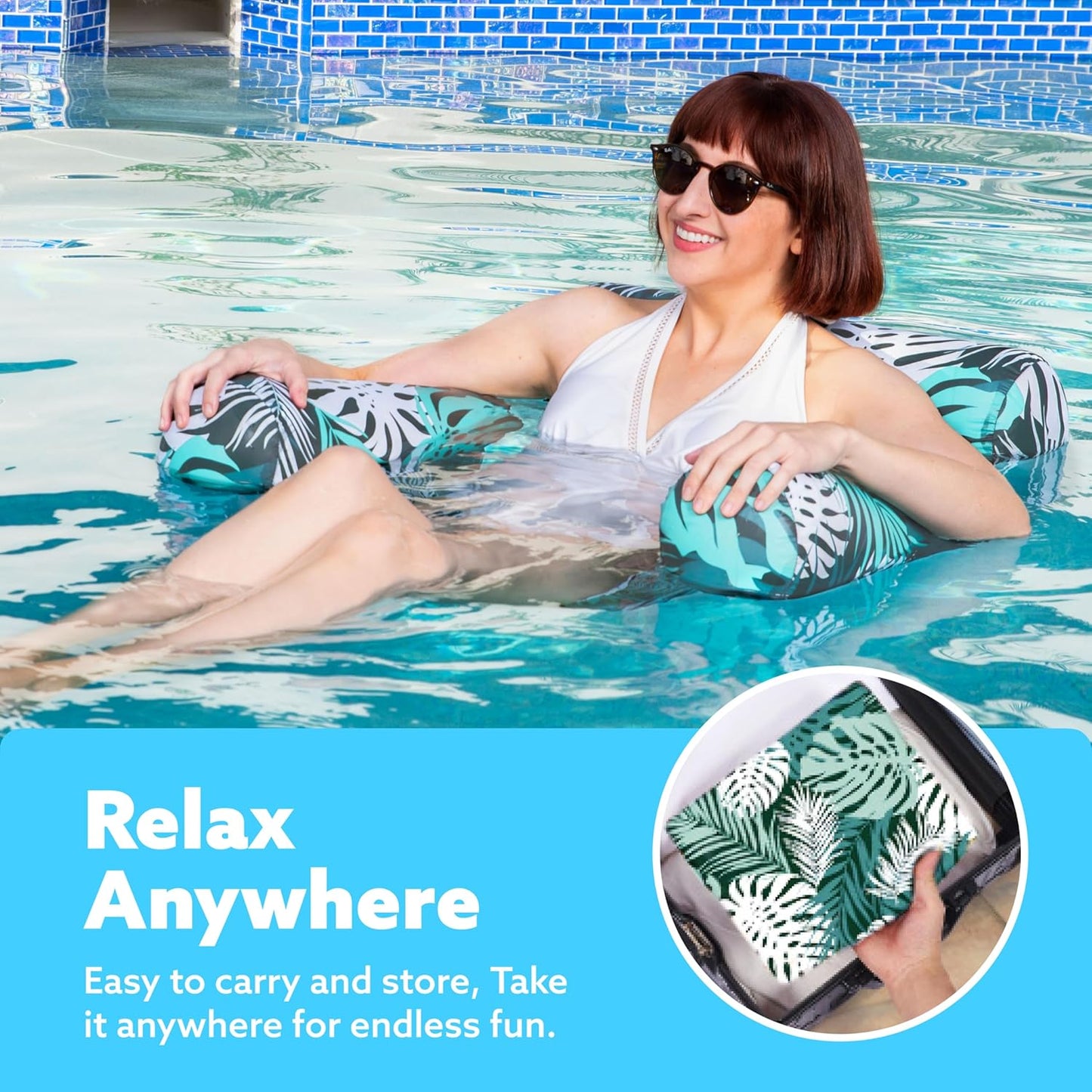 Colorful Pool Party Inflatable Float Seats