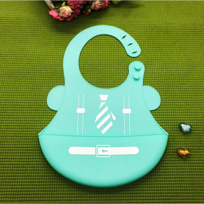 Adorable Infant Drool Bibs - Fun Animal Silicone Bib Set