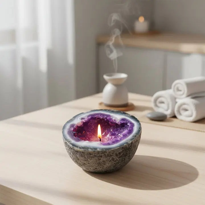 Calming Home Scented Candle - Luxicro