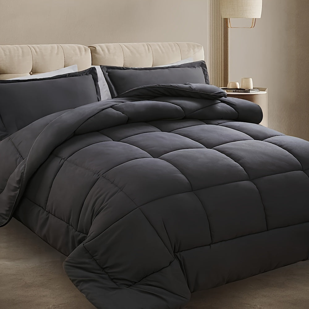 Cozy 3-Piece Bed Comforter Set for Bedroom - Luxicro
