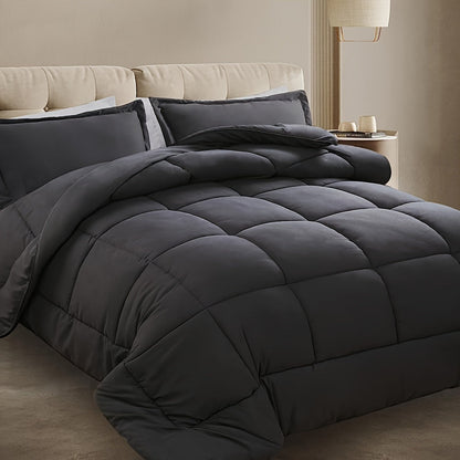 Cozy 3-Piece Bed Comforter Set for Bedroom - Luxicro