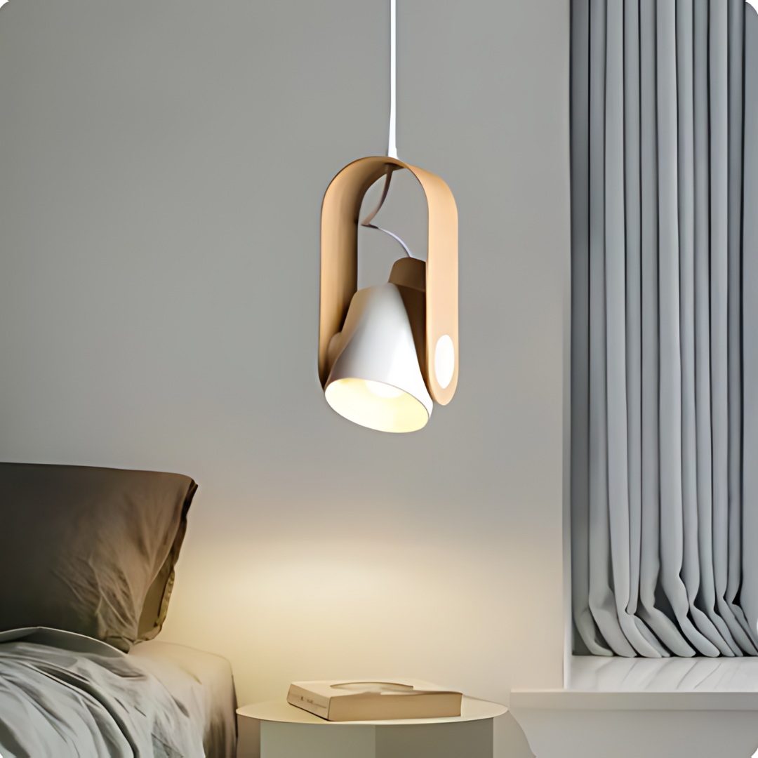 Modern Pendant Light with Flexible Arm
