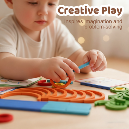 Colorful Learning Construction Blocks