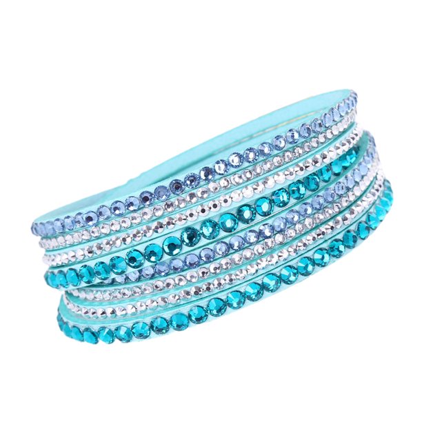 Shiny Ladies Glittering Multi Layer Bracelet